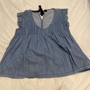 Seven7, mock Denim, Size M